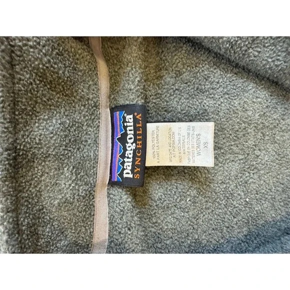 Patagonia Women's Synchilla Fleece Jacket Gray Size S Casual Full Zip - Picture 3 of 6